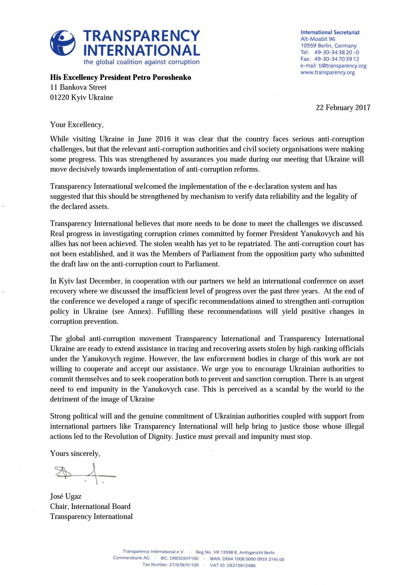 Прогресу у розслідуванні злочинів Януковича не спостерігається, - Transparency International