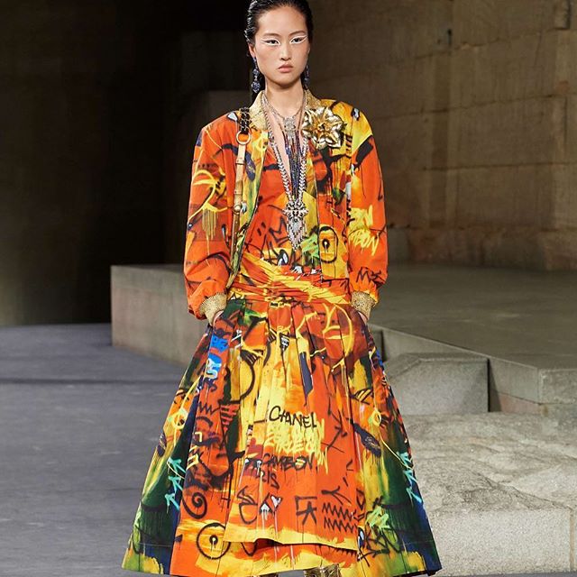 Египетское царство: в Нью-Йорке прошел "золотой" показ Chanel