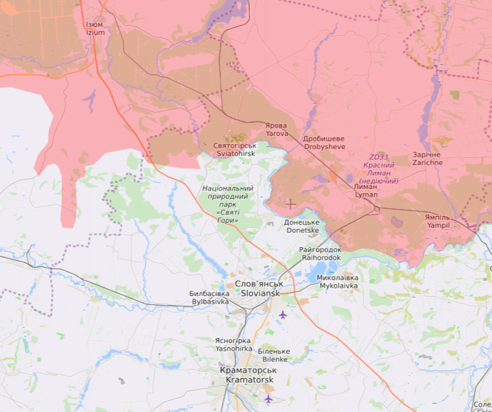 Карта фронту. Де наступають окупанти і як Україна відбиває їхні атаки