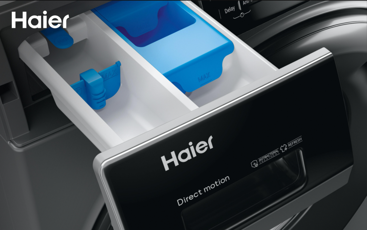 Пральна та сушильна машини Haier I-Pro 3: дизайн з антрацитовим кольором та сучасні технології