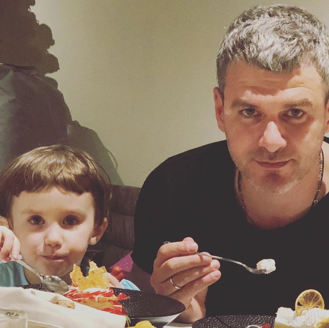 Арсен Мирзоян с дочкой Ниной