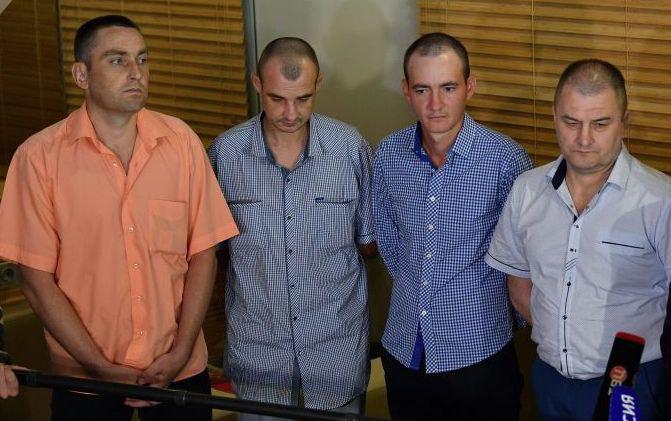 Фото: полонені українці у Мінську (sputnik.by) Фото: полонені українці у Мінську (sputnik.by)