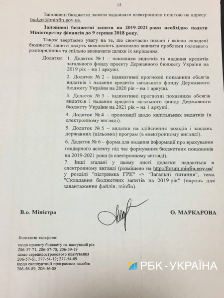 У Мінфіні просять МОЗ обмежити бюджетні запити на 2019 рік