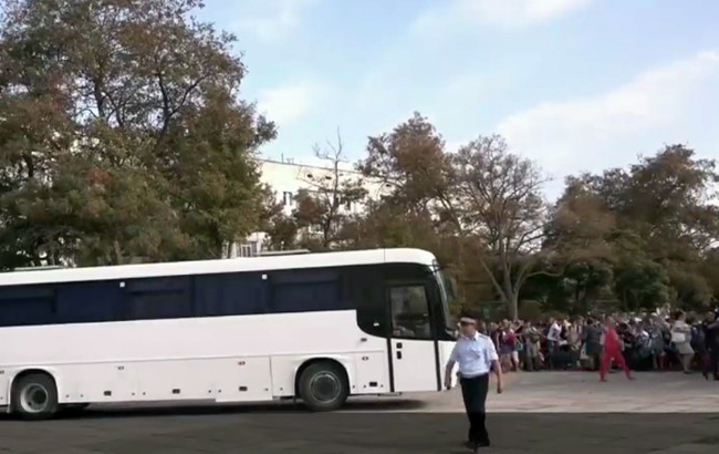 В оккупированном Армянске в воздух попал сернистый газ