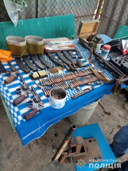 В Одесской области правоохранители изъяли большое количество оружия