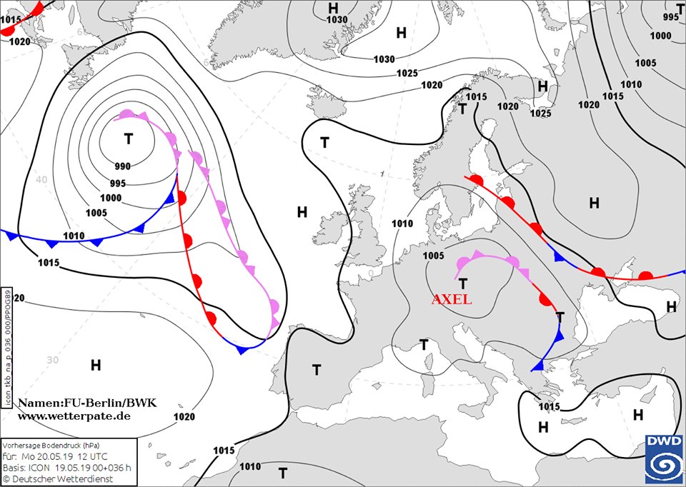 В Украину идут грозы и похолодание
