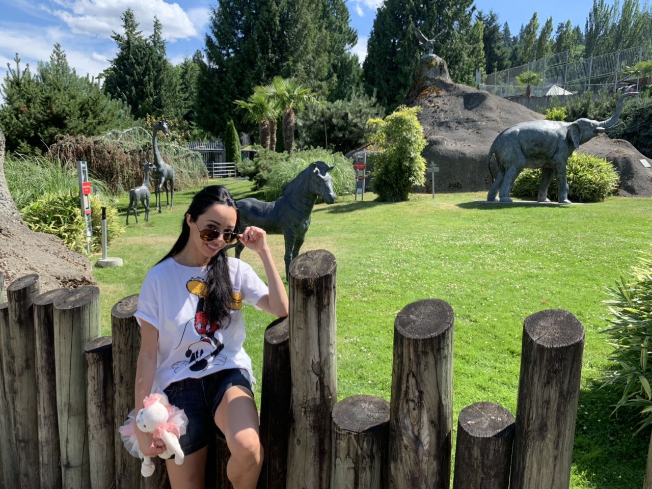 Экстремальные каникулы: на Екатерину Кухар в США чуть не напал хищник