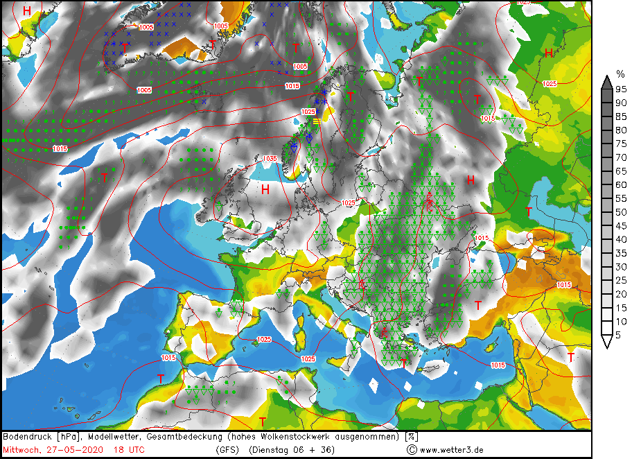 Дожди с грозами и незначительное потепление: погода на завтра
