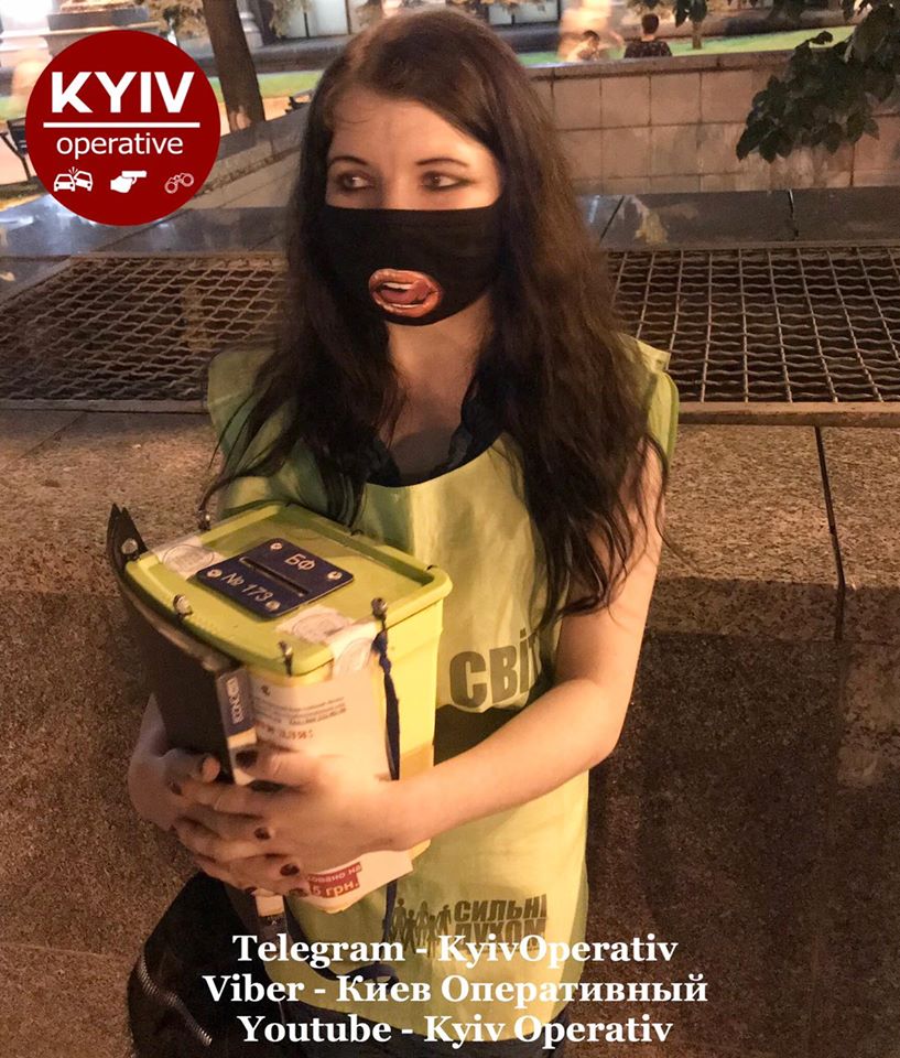 В Киеве поймали циничную мошенницу: "волонтерит" на Майдане 4 года (фото)