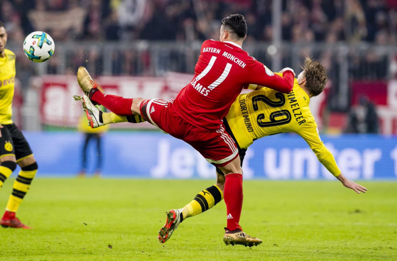 Бавария - Боруссия Д 2-1: видео голов и обзор матча