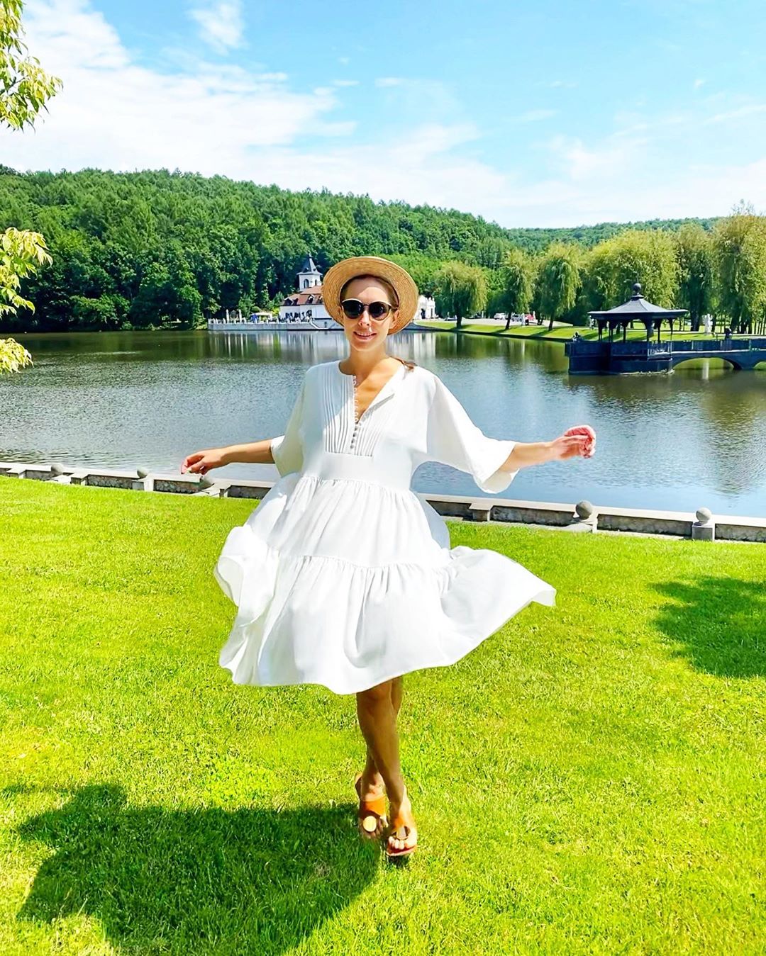 Велосипеды и SPA: Катя Осадчая показала, как провела уикенд с любимым мужем