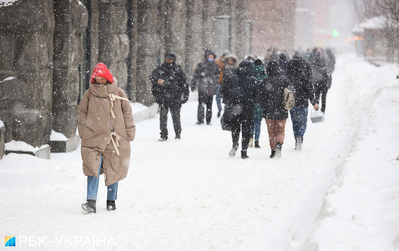 Засніжений Київ очима фотографа: що відбувається у столиці