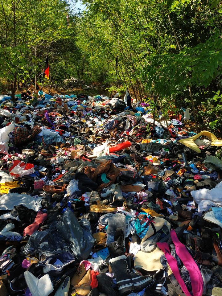 Апофеоз бессмысленности: в лесу под Днепром обнаружили странную находку (фото)