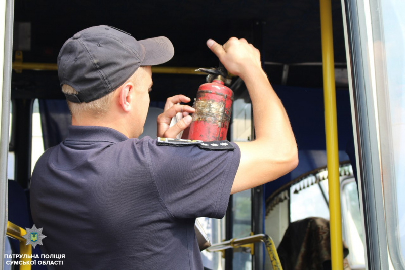 В Нацполиции назвали количество неисправных автобусов, выявленных во время проверок