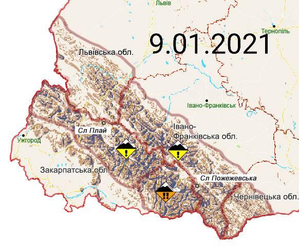 У Карпатах - серйозна загроза сходження лавин: де найнебезпечніше (карта)