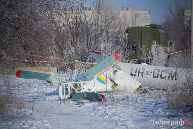 Аварія вертольота в Кременчуці: опубліковано фото
