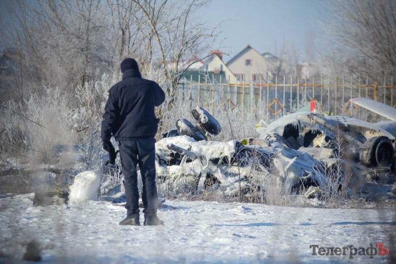 Аварія вертольота в Кременчуці: опубліковано фото