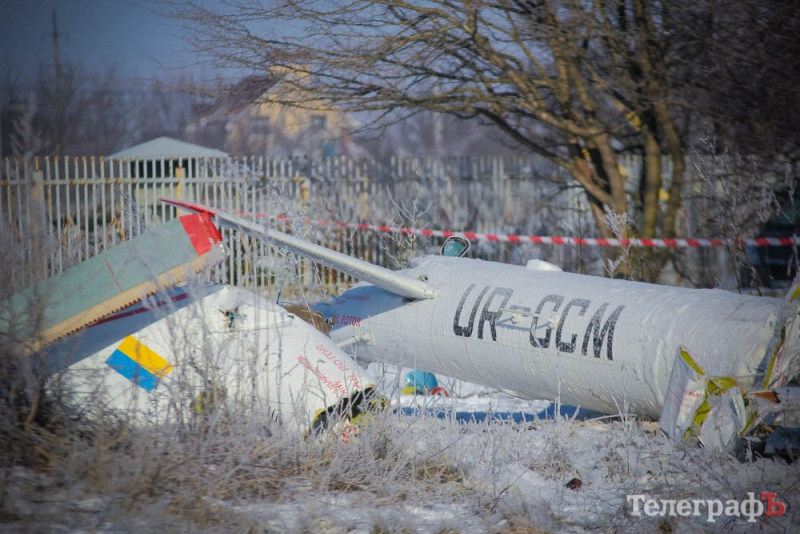 Аварія вертольота в Кременчуці: опубліковано фото
