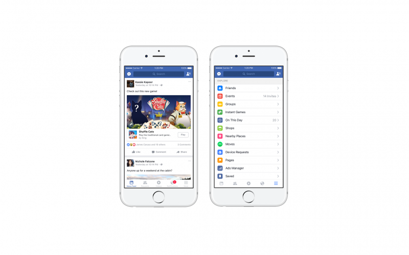 Facebook запустив ігрову платформу в Messenger