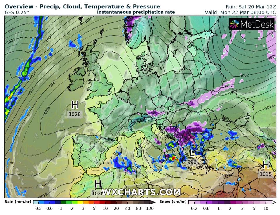 Снег и заморозки: синоптик дала прогноз на начало недели