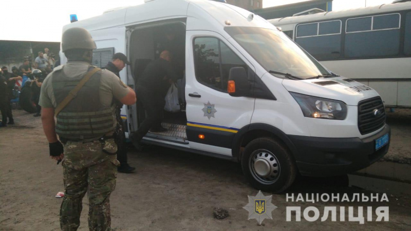 В Харьковской области полиция задержала участников конфликта на элеваторе