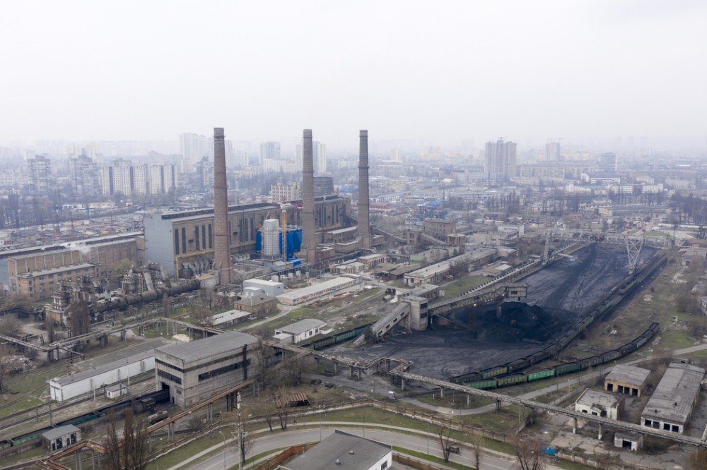 На Дарницкой ТЭЦ установлено два новых электрофильтра газоочистки, - Кличко