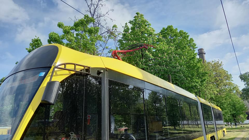 В Киев едут новые трамваи с Wi-Fi и системой подсчета пассажиров (фото)