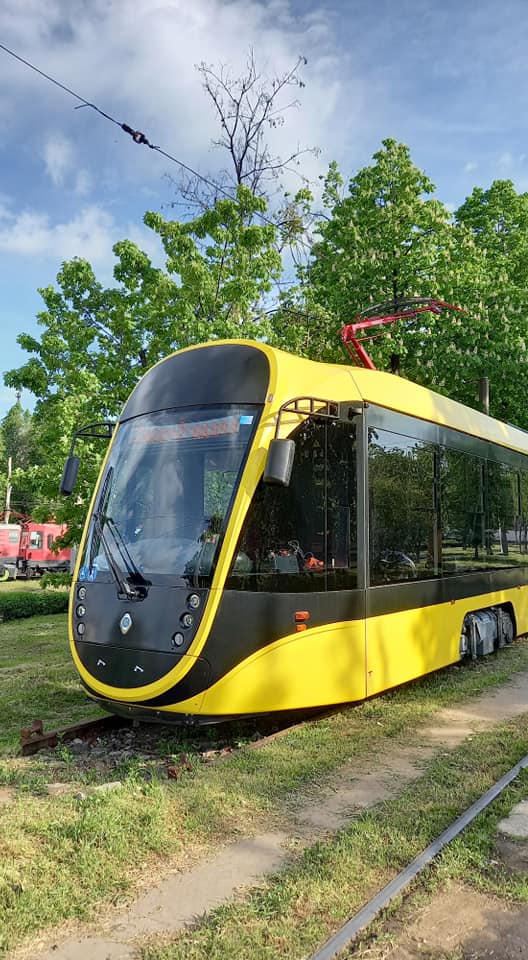 В Киев едут новые трамваи с Wi-Fi и системой подсчета пассажиров (фото)