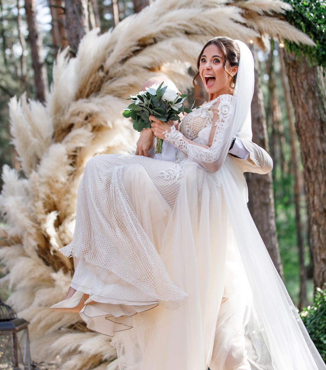 Всю жизнь тебя люблю: Настя Каменских и Потап отметили вторую годовщину свадьбы