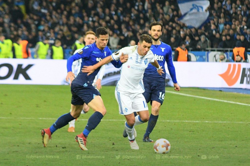 Динамо - Лаціо 0-2: відео голів та огляд матчу