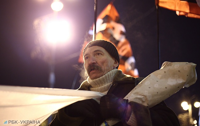 У Києві пройшов марш на честь загиблого на Майдані Жизневського (фоторепортаж)