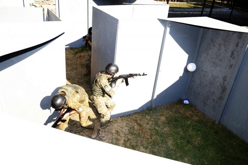 В Одессе открыт учебный тренировочный комплекс по подготовке разведчиков