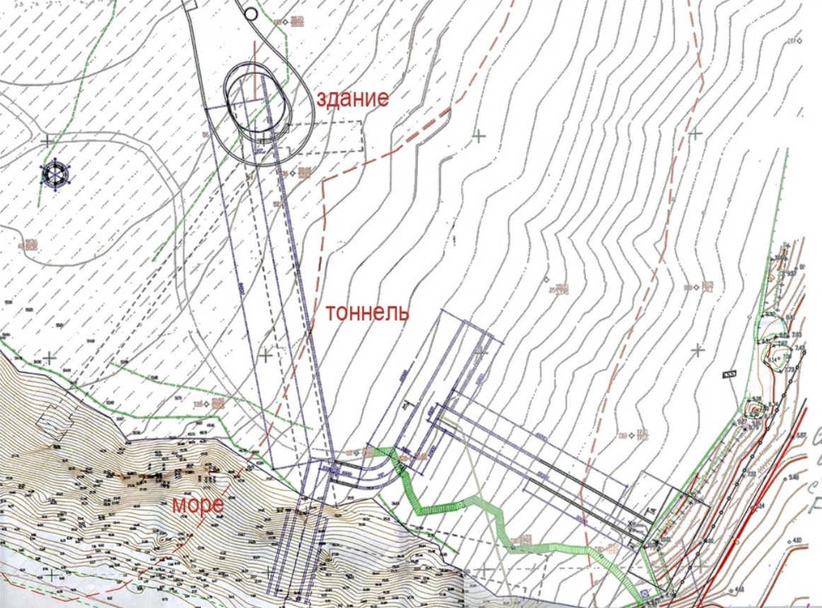16-поверховий "мурашник" в скелі: будівельники розкрили секрети палацу Путіна і показали схеми