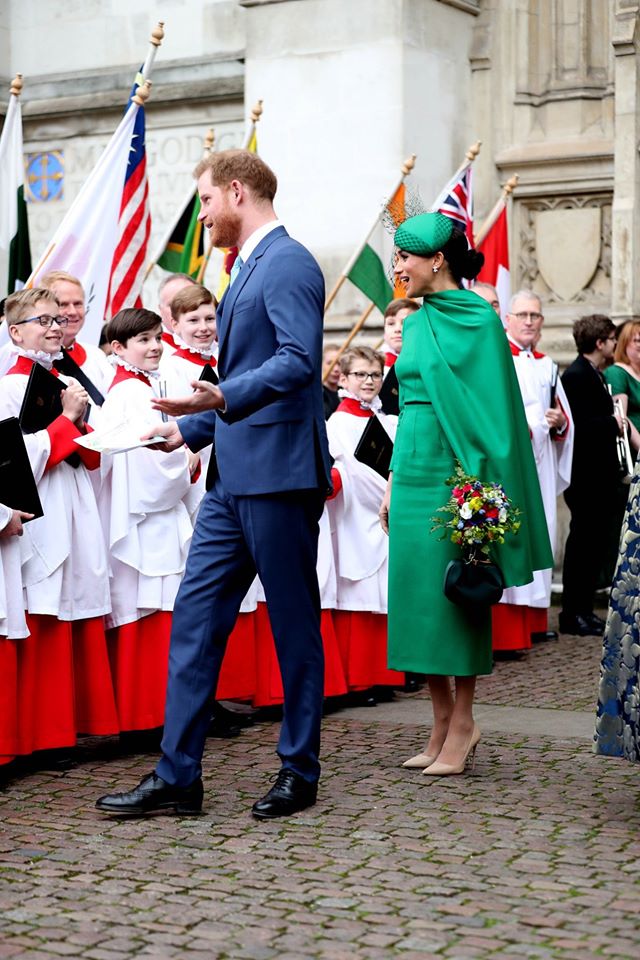 Меган Маркл и принц Гарри выполнили свою последнюю обязанность