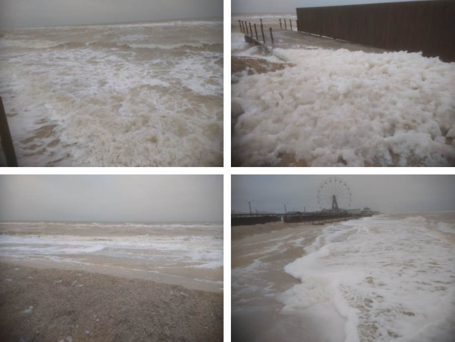 Побережье Кирилловки покрылось аномально густой пеной: что происходит