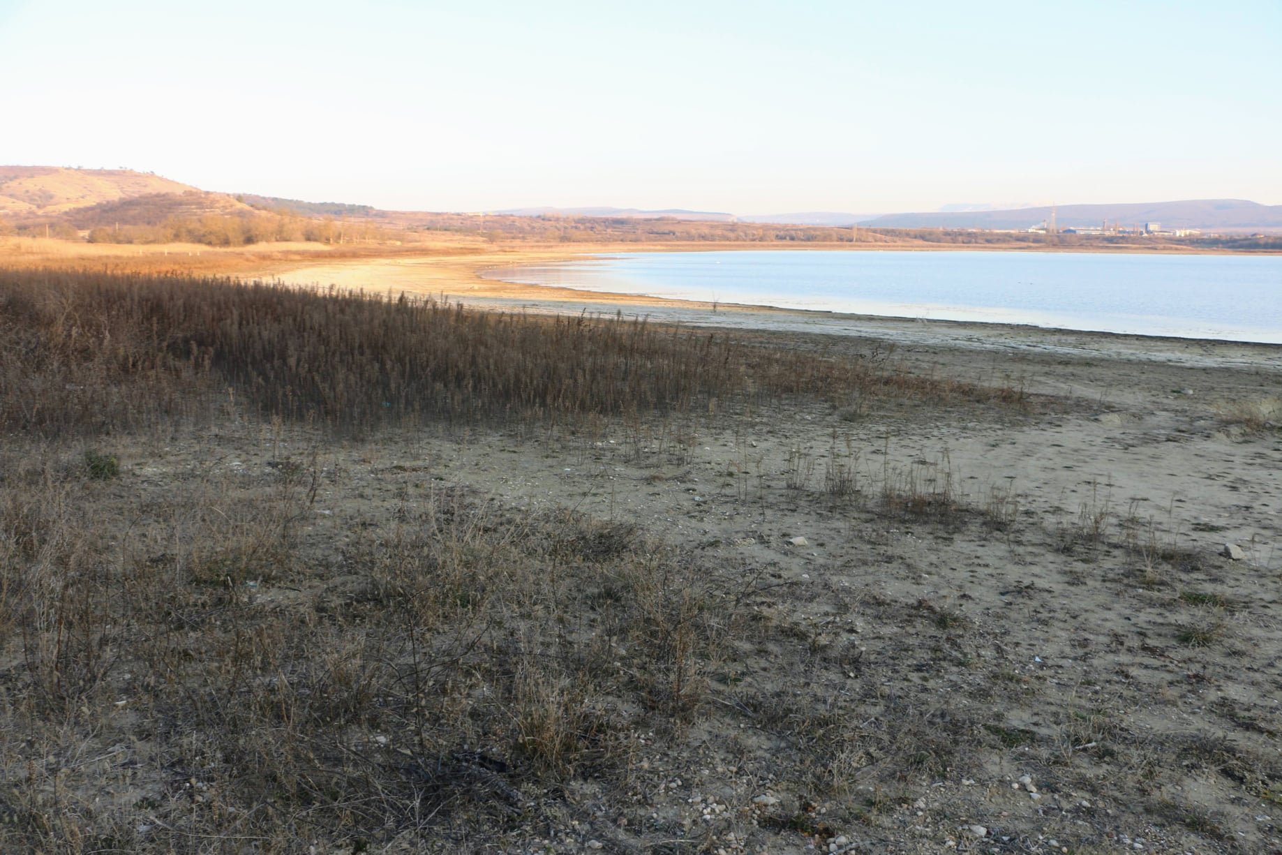 В Крыму высыхает одно из старейших водохранилищ