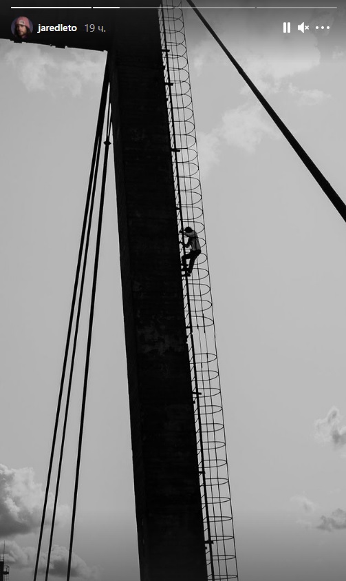 Джаред Лето показал, как он скучает по Киеву