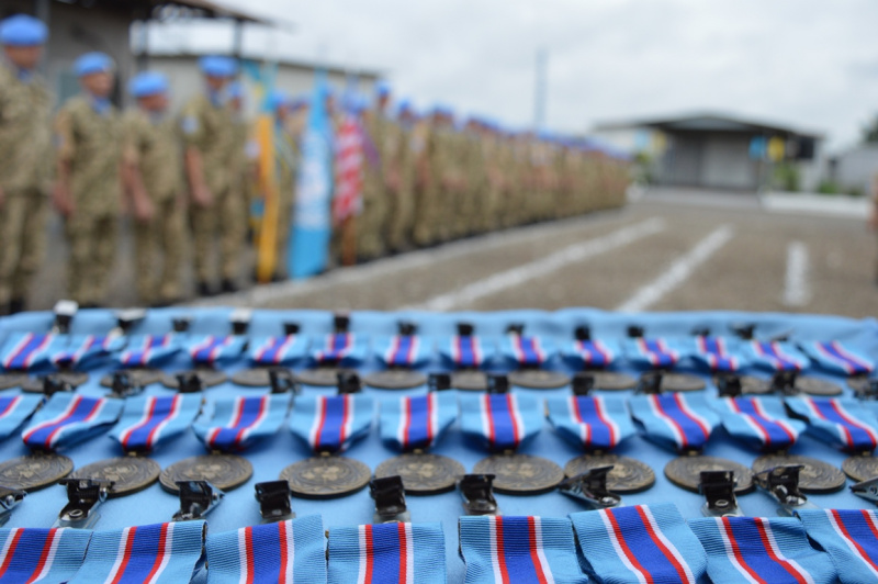 Украинская миротворческая миссия возвращается из Либерии после 14 лет службы