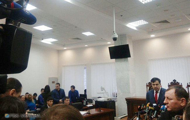 Саакашвілі прибув до Апеляційного суду Києва