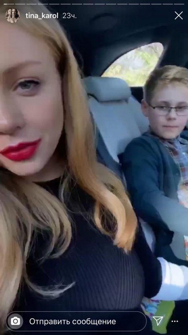 Папина копия: Тина Кароль с сыном развлекаются во Львове