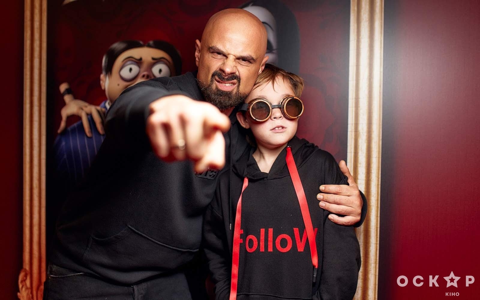 Осадча, Горбунов, Барбір та інші зірки галапрем'єри мультфільму "Родина Адамсів""