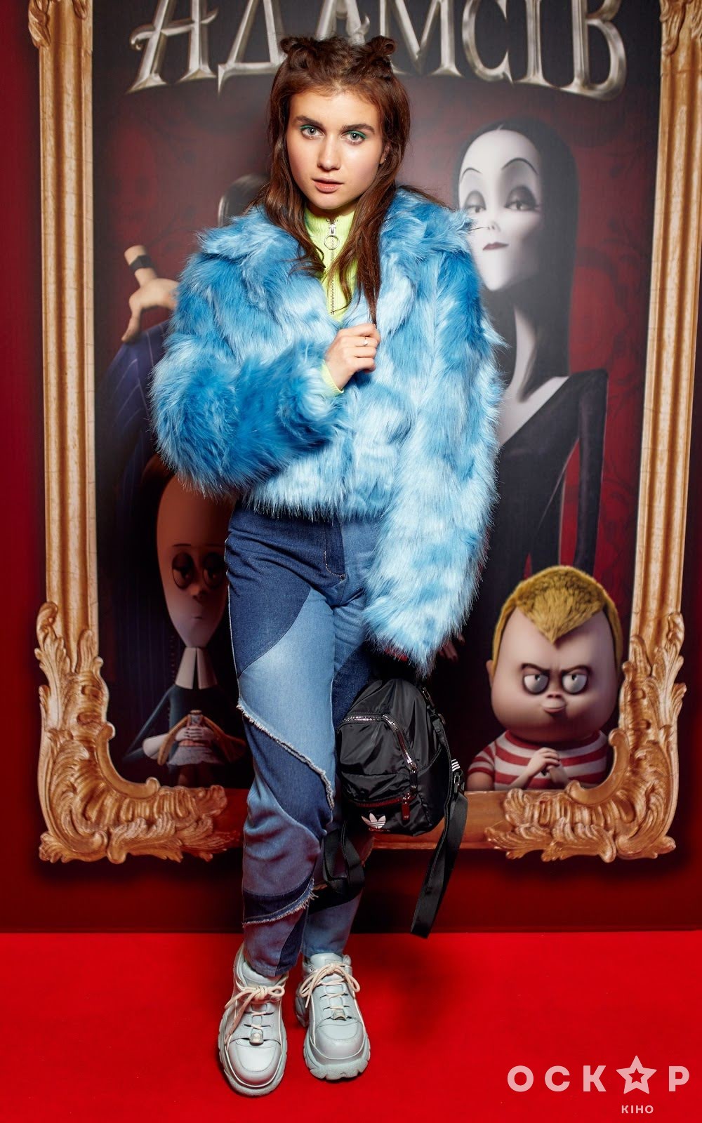 Осадча, Горбунов, Барбір та інші зірки галапрем'єри мультфільму "Родина Адамсів""