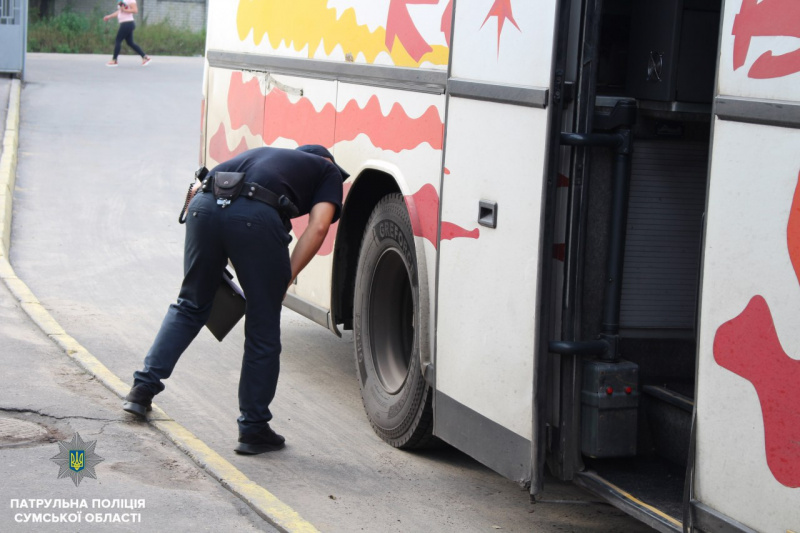 В Нацполиции назвали количество неисправных автобусов, выявленных во время проверок