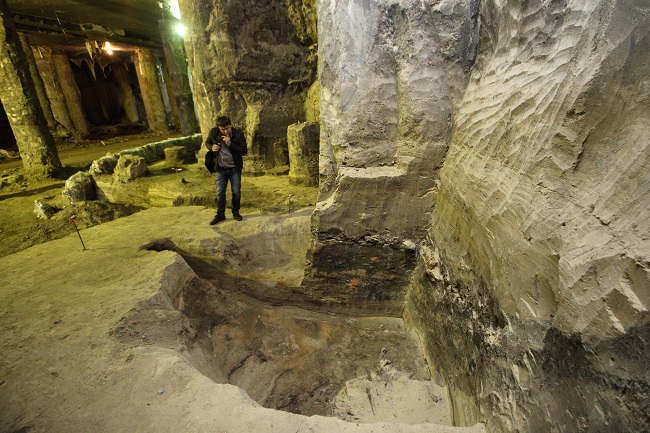Улица 11-13 века была найдена на раскопках в Киеве
