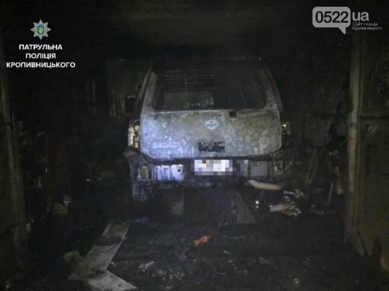 У Кропивницькому на СТО вибухнув автомобіль