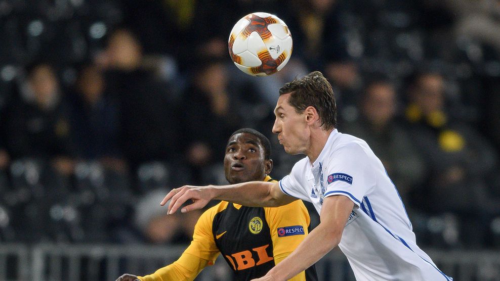 Янг Бойз - Динамо: онлайн трансляція (рахунок 0:1)