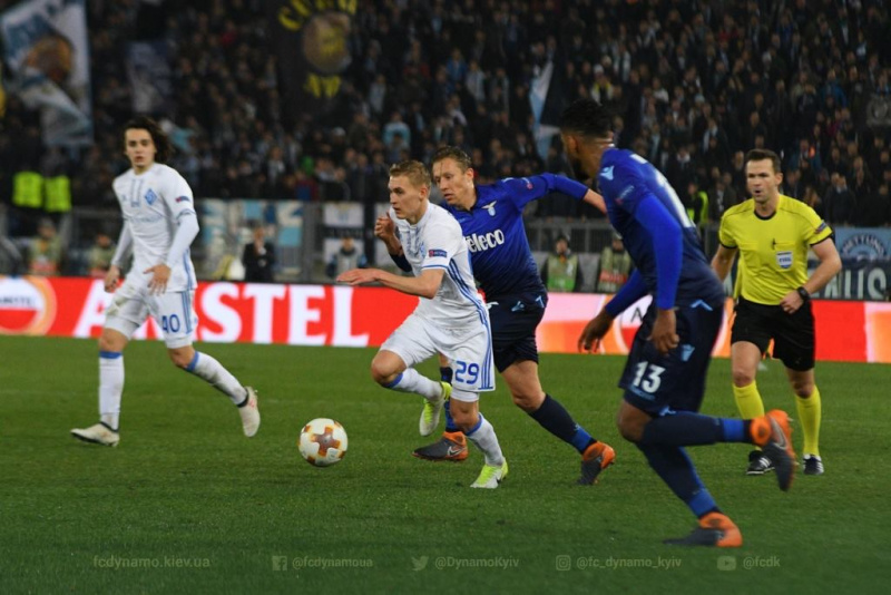 Лацио - Динамо 2-2: видео голов и обзор матча