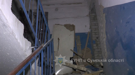 Взрыв в Сумах: полиция назвала подозреваемого в происшествии