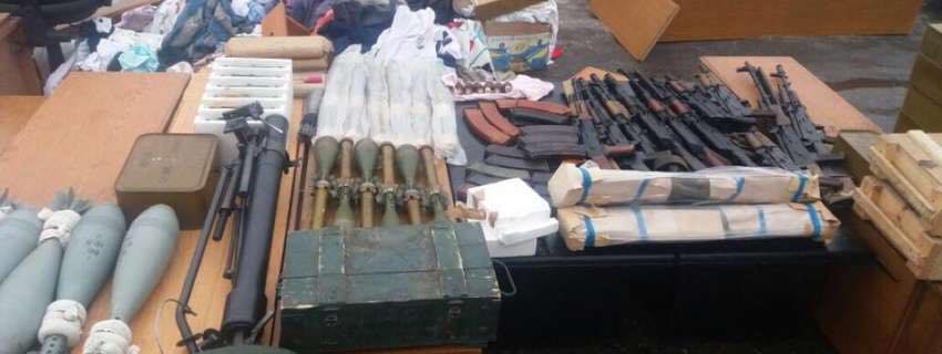 На линии разграничения задержан переговорщик Рубан с арсеналом оружия