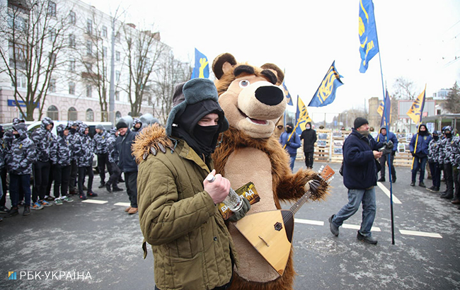 Выборы президента РФ: в Киеве перекрыли Воздухофлотский проспект